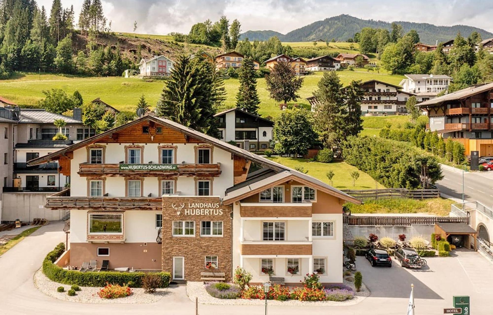 Appartements Landhaus Hubertus Wellness & Breakfast Schladming Eksteriør billede